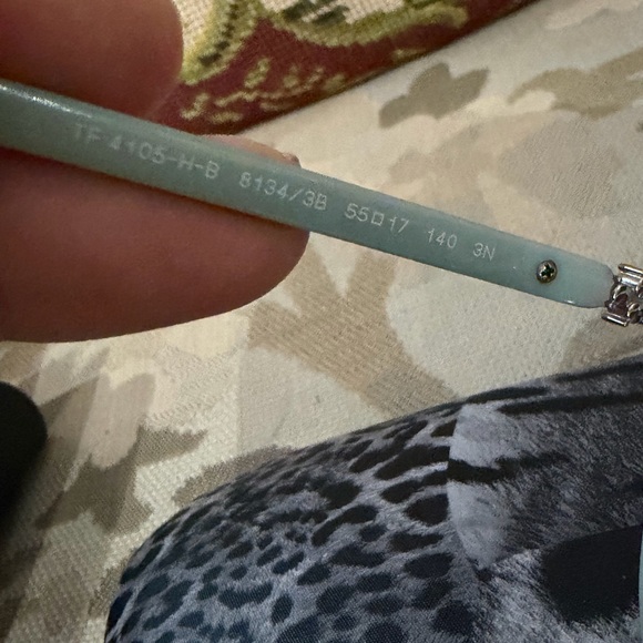 Tiffany & Co. Black and Brown Sunglasses - Picture 4 of 7